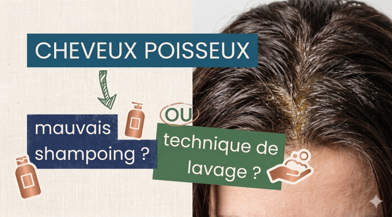 Cheveux Poisseux après lavage