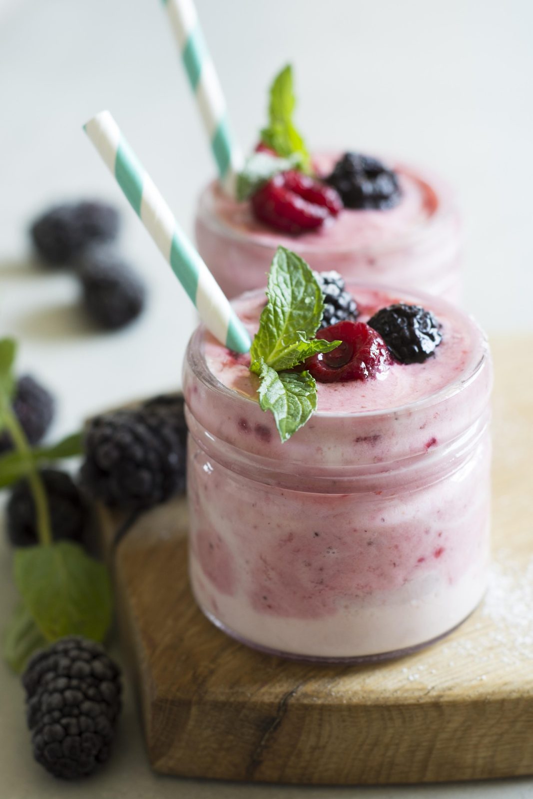 Kéfir menthe et Fraise