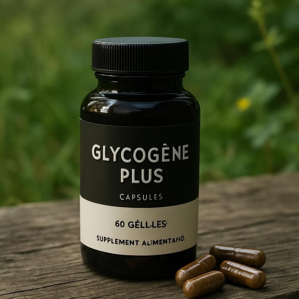 Glycogène Plus - Capsules naturelles pour réguler la glycémie et booster l'énergie au quotidien. Soutenez votre bien-être métabolique facilement.